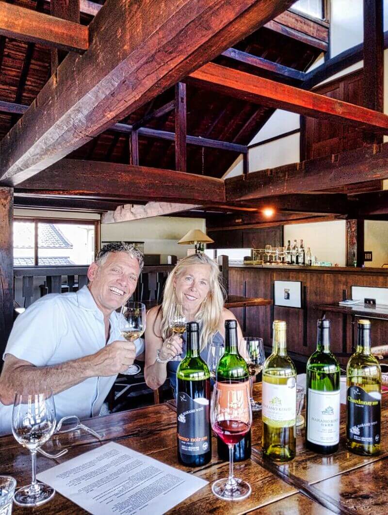 Enjoy a private tasting, savor farm-to-table cuisine, meet local winemakers, and explore historic Japanese wineries.